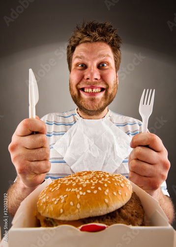 Foto: Ready to eat burger Ready to eat burger