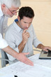 Architects working on planning Architects working on planning