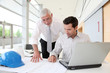 Architects working on planning Architects working on planning
