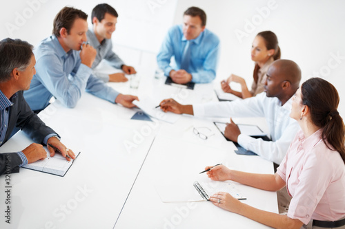 Photo: Board room meeting Board room meeting
