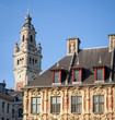 Beffroi et façades d'immeubles du centre ville de Lille Beffroi et façades d'immeubles du centre ville de Lille