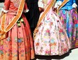 falleras costume fallas dress detail from Valencia