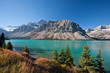 Beatiful Bow Lake, Alberta, Canada