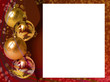 Christmas Bauble with White Space