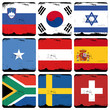 grunge cube flags grunge cube flags