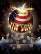 Happy 4th July vector illustration