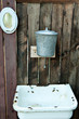 Old washstand