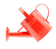 Red watering can