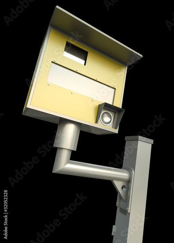 Illustration: Traffic speed camera Traffic speed camera