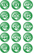 Verschiedene Buttons