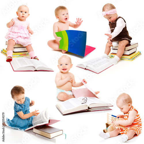 Photo: Intelligent babies Intelligent babies