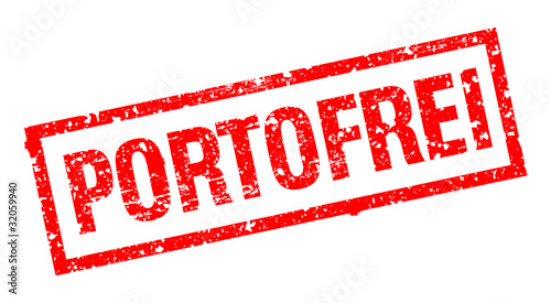 Vektor: Stempel - Portofrei (Freigestellt) Stempel - Portofrei (Freigestellt)