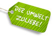 Umweltschild Umweltschild