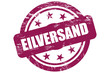 Sternen Stempel weinrot EILVERSAND