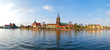 Tum island in Wroclaw, Poland