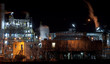 Chemical night on the banks of the Adriatic sea