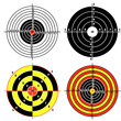 Set targets for practical pistol shooting Set targets for practical pistol shooting