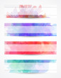 Set di banners - Set of four headers with copy space