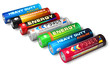 Set of AA batteries