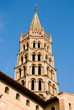 Bell tower of St Sernin Basilica in Toulouse