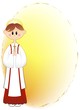 Bambino Prima Comunione Auguri-Boy First Communion Background