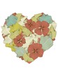 Floral Heart Shape