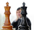 man playing chess