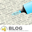 BLOG. Highlighter over different association terms.