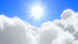 Video: Flight over the sunny clouds - loopable Flight over the sunny clouds - loopable