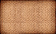 Close-up of natural burlap hessian sacking.