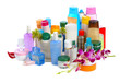 set of cosmetics