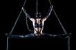 Young woman gymnast