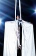 Foto: Young woman gymnast Young woman gymnast