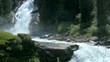 alpine waterfall panorama (with sound) alpine waterfall panorama (with sound)