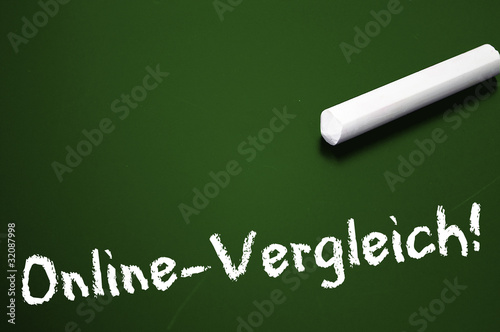 Foto: Tafel mit Onlinevergleich Tafel mit Onlinevergleich