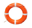 A ring-buoy, isolated on white background