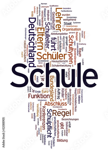 Illustration: Schule vertikal Schule vertikal