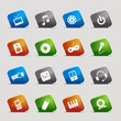 Cut Squares - Media Icons