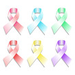 woman breast cancer symbol vector