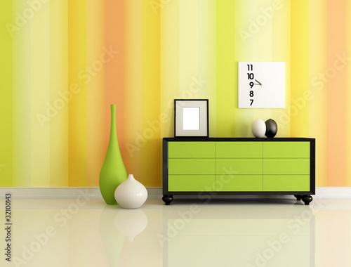 Illustration: modern interior modern interior