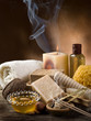 Photo: aromatherapy and spa concept aromatherapy and spa concept