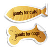Goods for dogs and cats stickers