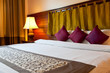 Cushion on the bed