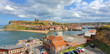 Cliffs in Whitby, England
