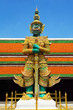 Giant Guardian of Wat Pra Keaw , Bangkok Thailand