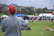 Man flying a kite Man flying a kite