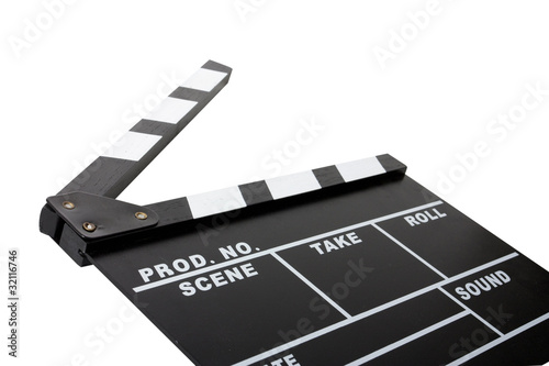 Photo: movie clapperboard movie clapperboard
