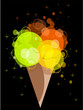 gelato astratto