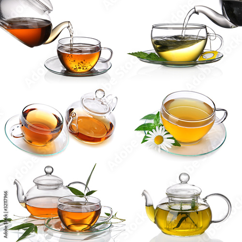Photo: Tea collage Tea collage