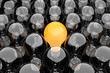 Group of light bulbs